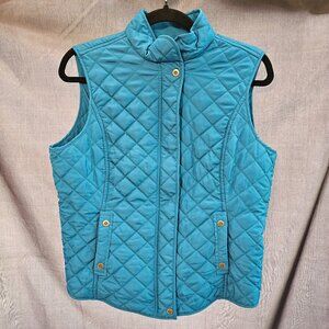 Van Heusen blue quilted vest. Size S